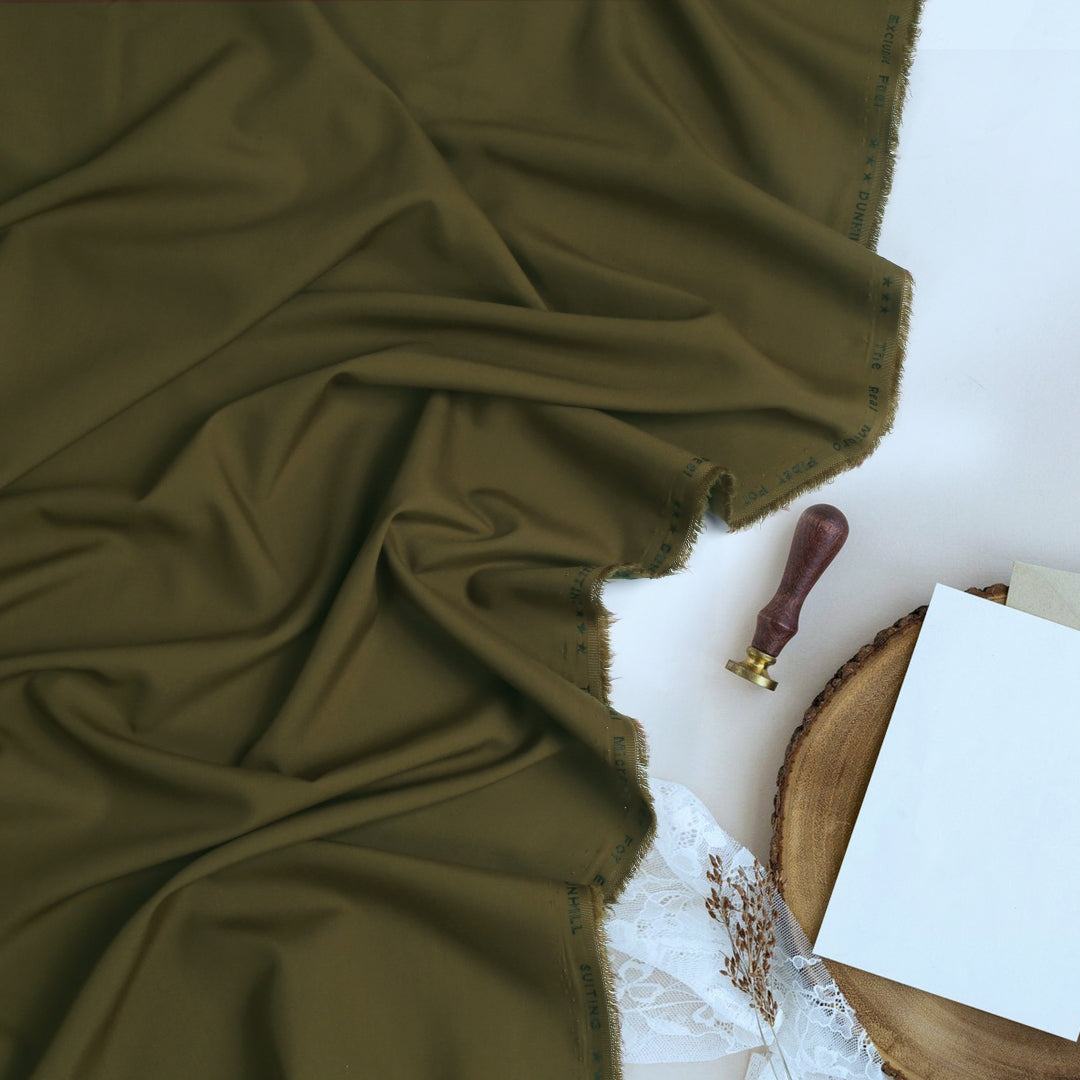 DUNHILL SUITING CHOCOLATE BROWN