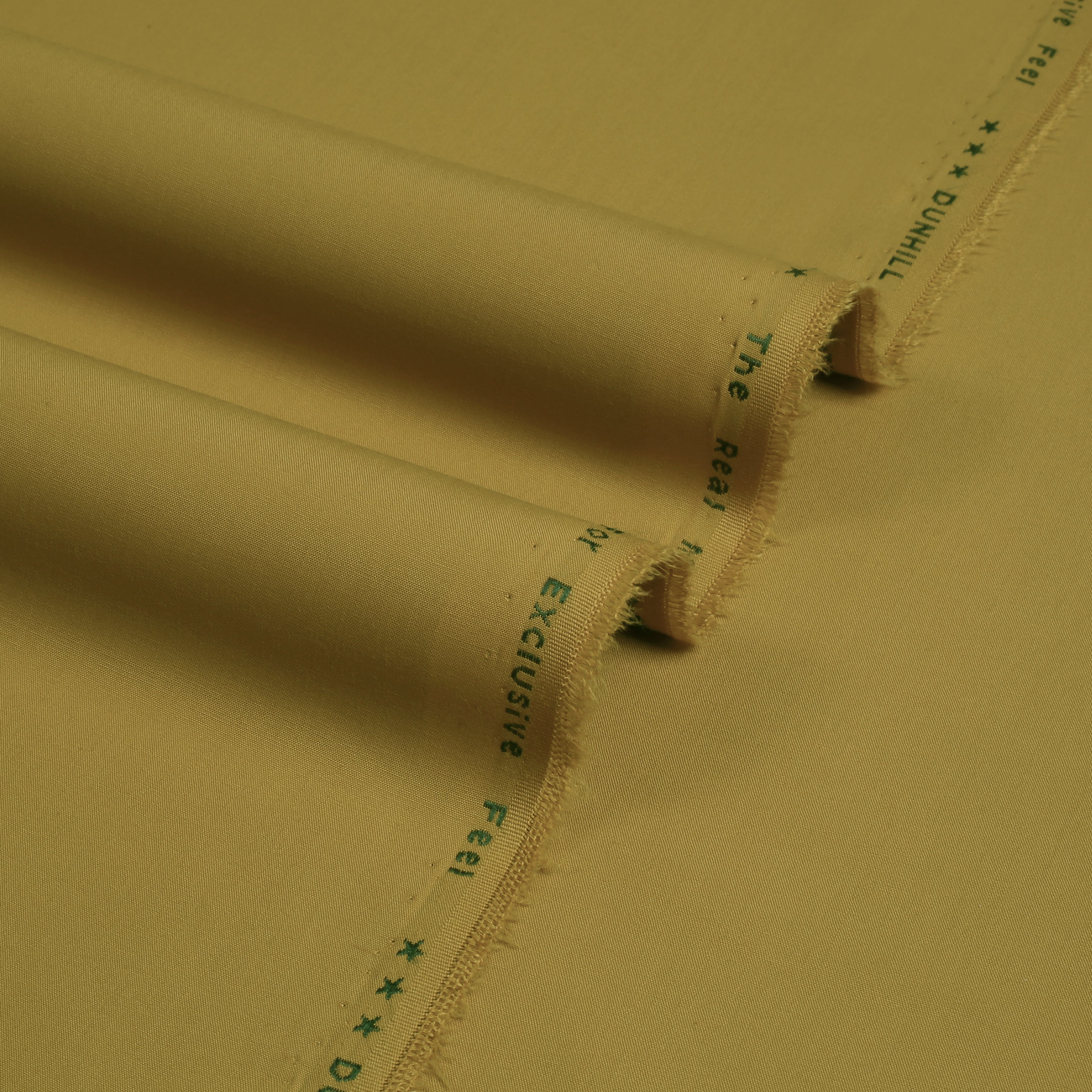 DUNHILL SUITING MUSTARD