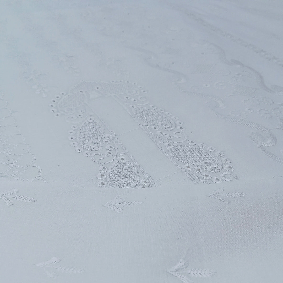 Light blue fabric texture with subtle pattern