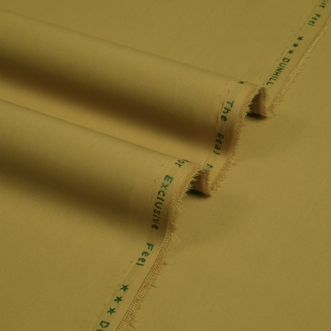 DUNHILL SUITING MUSTARD